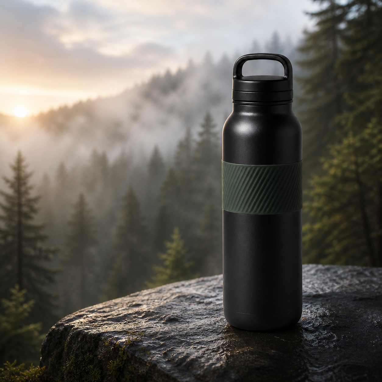 Campaign-ready outdoor ad generated from the Summit Bottle catalog product